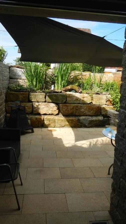 Ferienwohnung Burgblick Im Neuffener Tal Mit Sauna Und Wallbox Frickenhausen  ภายนอก รูปภาพ