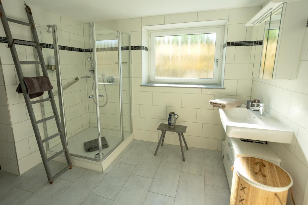 Ferienwohnung Burgblick Im Neuffener Tal Mit Sauna Und Wallbox Frickenhausen  ภายนอก รูปภาพ
